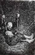 Francisco Goya, Old man on a Swing